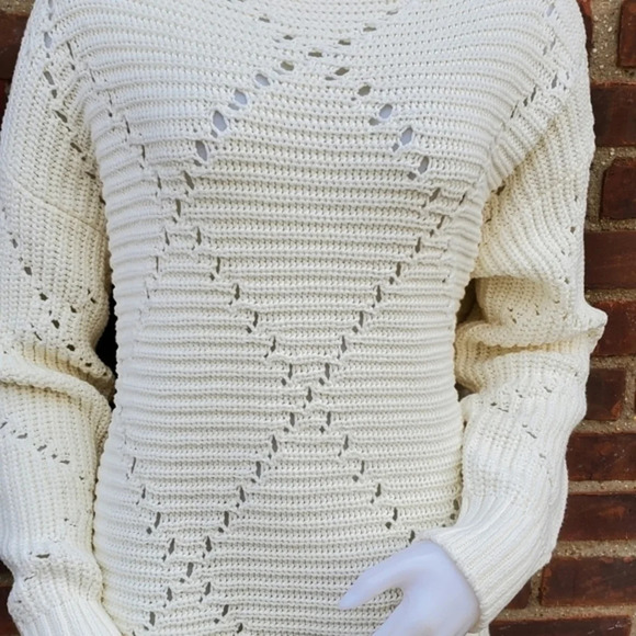 Rachel Roy crochet sweater XXL NEW - Picture 8 of 11